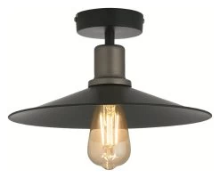 Habitat Pixie Flush To Ceiling Light - Black -Habitat 9505623 R Z005A
