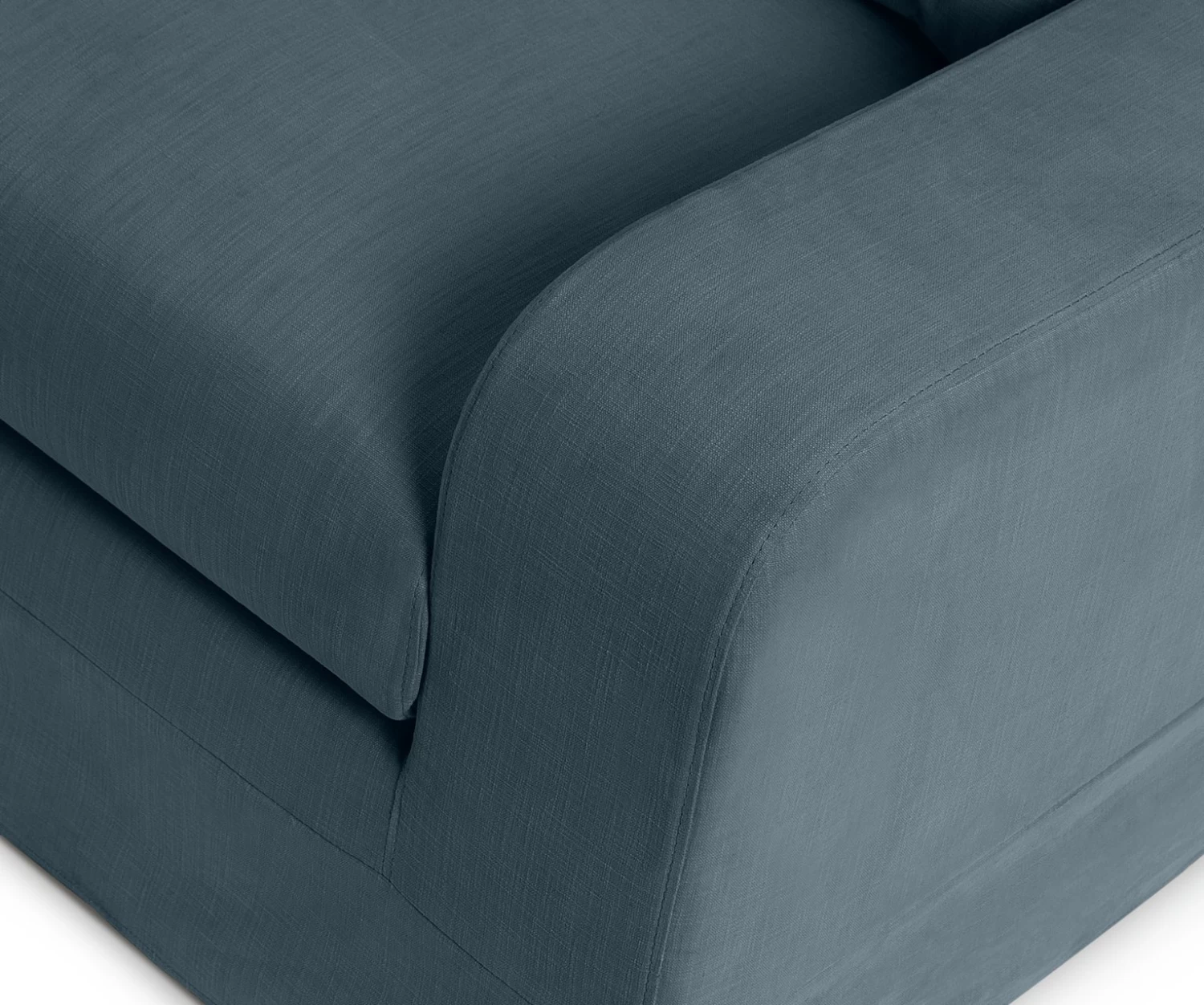 Habitat Odin Fabric 2 Seater Sofa - Indigo Blue 8 Habitat Odin Fabric 2 Seater Sofa - Indigo Blue - Image 6