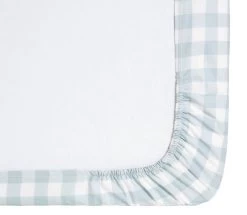 Habitat Kids Pure Cotton 2 Pack Gingham Fitted Sheet - Cot -Habitat 9511167 R Z004A