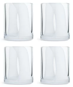 Habitat Art Glass Set Of 4 Tumblers