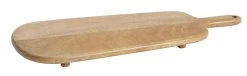 Habitat Mediterranean Footed Wooden Serving Board -Habitat 9512032 R Z005A