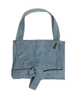 Habitat Mediterranean Denim Apron - Blue