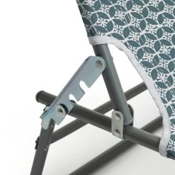 Habitat Folding Metal Sun Lounger - Grey -Habitat 9515668 R Z008A