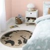 Habitat Kids Animal Abstract Jute Circle Rug - Natural 2 Habitat Kids Animal Abstract Jute Circle Rug - Natural -Habitat 9517374 R Z001A