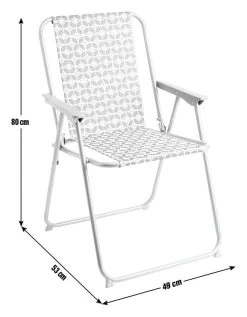 Habitat Folding Metal Garden Chair - Charcoal 10 Habitat Folding Metal Garden Chair - Charcoal -Habitat 9519932 R E001