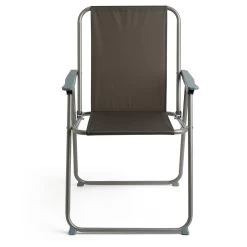 Habitat Folding Metal Garden Chair - Charcoal 12 Habitat Folding Metal Garden Chair - Charcoal -Habitat 9519932 R Z003A