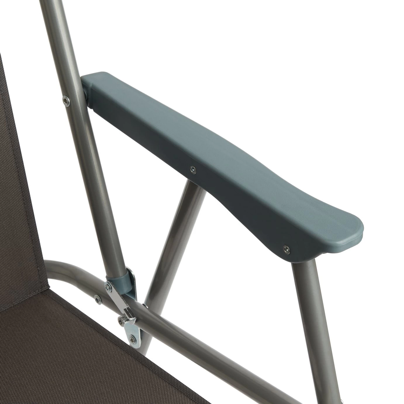 Habitat Folding Metal Garden Chair - Charcoal 8 Habitat Folding Metal Garden Chair - Charcoal - Image 6