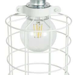 Habitat Cepheus Small Wire Shade - White -Habitat 9521432 R Z002A