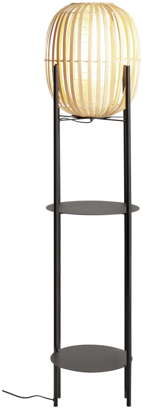 Habitat Aoki Bamboo Shelved Floor Lamp 5 Habitat Aoki Bamboo Shelved Floor Lamp - Image 3