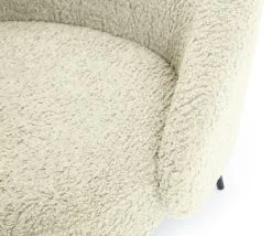 Habitat Ash Boucle Accent Chair - Cream -Habitat 9525380 R Z006A