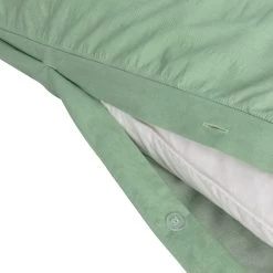 Habitat Reset Seersucker Sage Green Bedding Set - Single -Habitat 9526554 R Z004A
