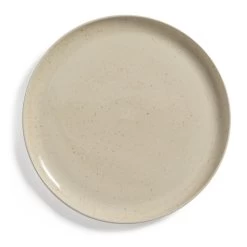 Habitat Evora 4 Piece Stoneware Dinner Plate - Natural -Habitat 9529551 R Z004A