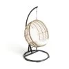 Habitat Dove Rattan Effect Hanging Egg Chair - Natural