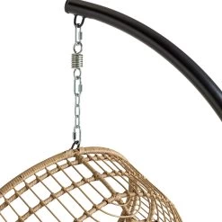 Habitat Dove Rattan Effect Hanging Egg Chair - Natural 16 Habitat Dove Rattan Effect Hanging Egg Chair - Natural -Habitat 9530904 R Z004A