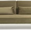 Habitat Andy Clic Clac Velvet Sofa Bed - Sage -Habitat 9531082 R Z001A