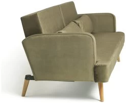 Habitat Andy Clic Clac Velvet Sofa Bed - Sage -Habitat 9531082 R Z007A