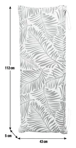 Habitat Garden Bench Cushion - Green -Habitat 9532067 R E001