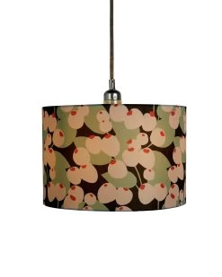 Habitat Cruz Scandi Printed 30cm Drum Shade -Habitat 9532287 R Z001C