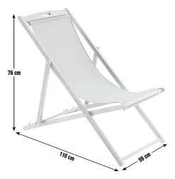 Habitat Folding Wooden Garden Deck Chair - Charcoal -Habitat 9534883 R E001