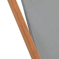 Habitat Folding Wooden Garden Deck Chair - Charcoal -Habitat 9534883 R Z004A