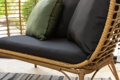 Habitat Kora 2 Seater Egg Bench - Natural 10 Habitat Kora 2 Seater Egg Bench - Natural -Habitat 9536324 R Z002C