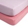 Habitat Kids Enchanted Pink 2 Pack Fitted Sheet - Toddler -Habitat 9537299 R Z001A