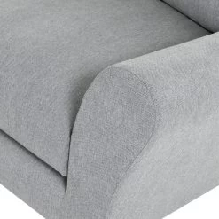 Habitat Carrie Fabric Left Hand Corner Chaise Sofa - Grey 16 Habitat Carrie Fabric Left Hand Corner Chaise Sofa - Grey -Habitat 9539084 R Z009A