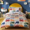 Habitat Kids Transport Multicolour Bedding Set - Single -Habitat 9541429 R Z001A