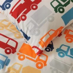Habitat Kids Transport Multicolour Bedding Set - Single -Habitat 9541429 R Z003A