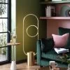Habitat Pill LED Floor Lamp - Brushed Brass -Habitat 9542569 R Z001A