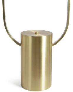 Habitat Pill LED Floor Lamp - Brushed Brass -Habitat 9542569 R Z002A