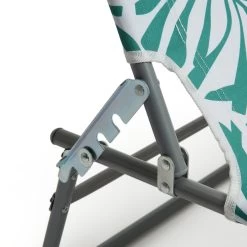 Habitat Global Leaf Folding Sun Lounger - Green -Habitat 9545047 R Z003A