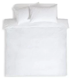 Habitat Tufted Spot White Bedding Set - Single -Habitat 9545607 R Z002A