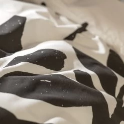 Habitat Cotton Floral Black & White Bedding Set - Double -Habitat 9547791 R Z005A