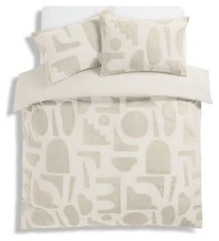 Habitat Velvet Panel Jacquard Shapes Bedding Set - Single 10 Habitat Velvet Panel Jacquard Shapes Bedding Set - Single -Habitat 9548446 R Z002A