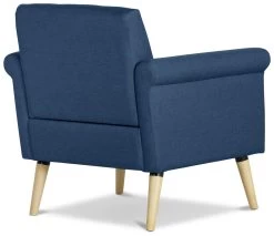 Habitat Evie Fabric Armchair In A Box - Navy -Habitat 9551691 R Z003A