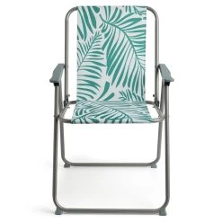 Habitat Global Leaf Folding Garden Chair - Green -Habitat 9553613 R Z002A