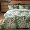 Habitat Cotton 180TC Maxi Leaf Green Bedding Set - Single -Habitat 9555374 R Z001A