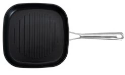 Habitat 24cm Anodised Aluminium Grill Pan - Black 11 Habitat 24cm Anodised Aluminium Grill Pan - Black -Habitat 9556380 R Z005A