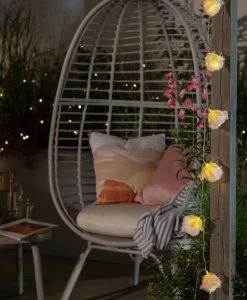 Habitat Warm White Solar Rose LED String Lights -Habitat 9556964 R Z003A