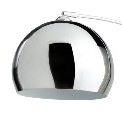 Habitat Nalone Arc Floor Lamp – Chrome & Marble -Habitat 9562415 R Z005A
