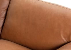 Habitat Florence Leather 2 Seater Sofa - Tan -Habitat 9562532 R Z005A