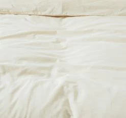 Habitat Cotton 180TC Frilled Cream Bedding Set - Single -Habitat 9563146 R Z004A