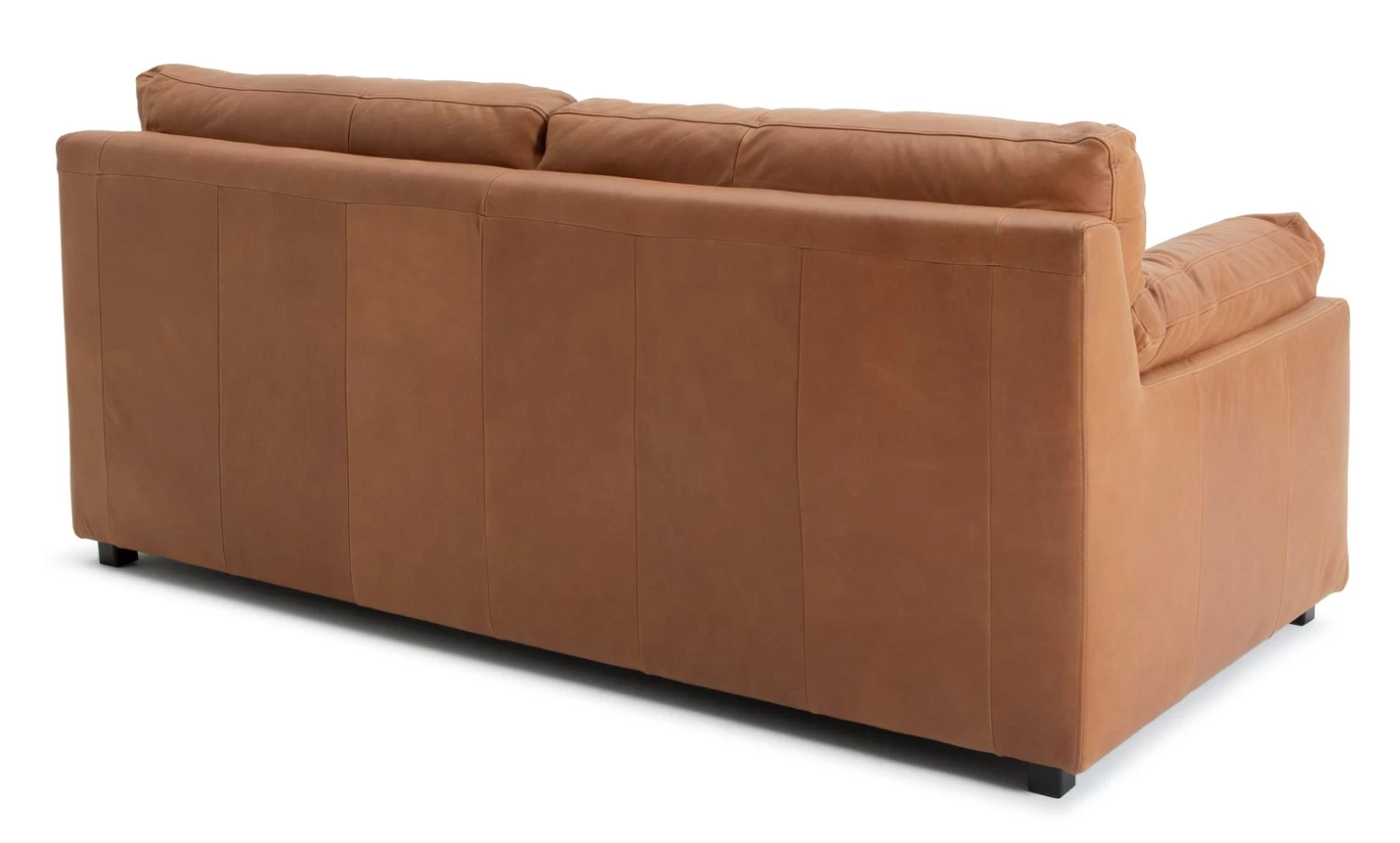Habitat Florence Leather 3 Seater Sofa - Tan 8 Habitat Florence Leather 3 Seater Sofa - Tan - Image 6