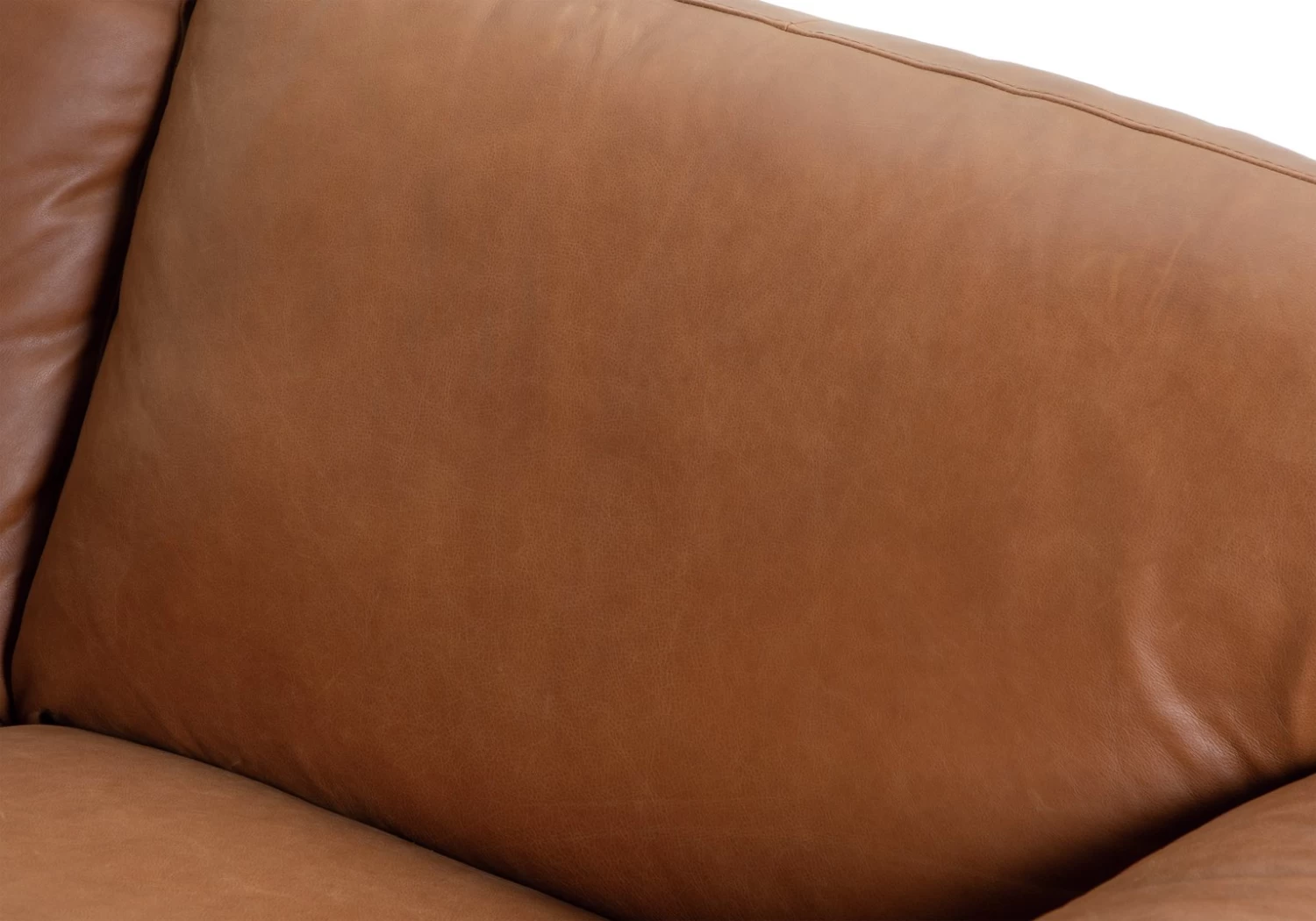Habitat Florence Leather 3 Seater Sofa - Tan 10 Habitat Florence Leather 3 Seater Sofa - Tan - Image 8
