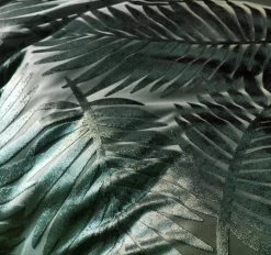 Habitat Feather Velvet Green Bedding Set - Double -Habitat 9564798 R Z005A
