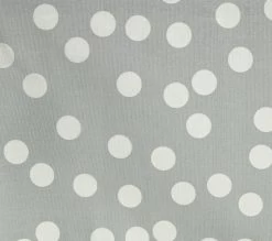 Habitat Spot Wipe Clean Tablecloth - Grey And White -Habitat 9566710 R Z003A