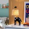 Habitat Kids Giraffe Rattan Table Lamp - Black 1 Habitat Kids Giraffe Rattan Table Lamp - Black -Habitat 9568574 R Z001A