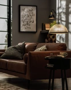 Habitat Eumee Pressed Glass Shade -Habitat 9571183 R Z002C