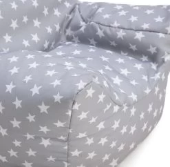 Habitat Kids Funzee Grey Stars Bean Bag 10 Habitat Kids Funzee Grey Stars Bean Bag -Habitat 9571815 R Z002A